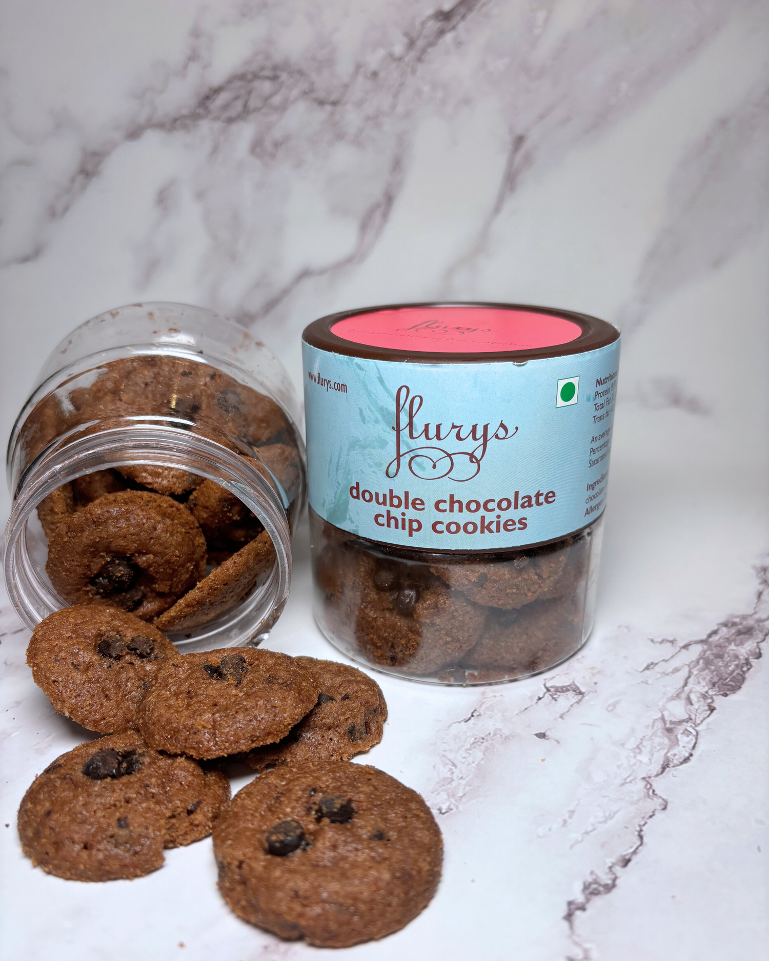 Double Chocolate Chip Cookies Jar