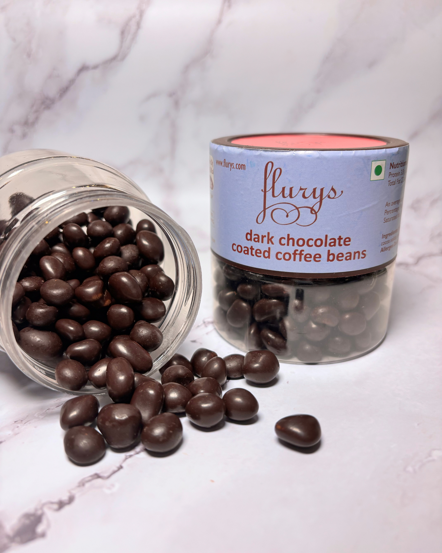 Dark Chocolate Coated Coffee Beans