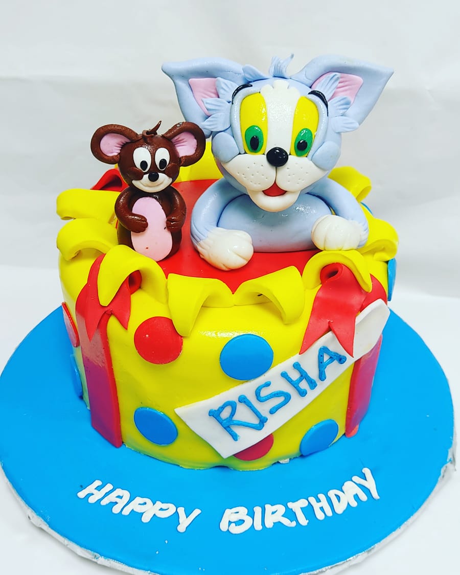 Best Tom And Jerry Theme Cake In Chennai | Order Online