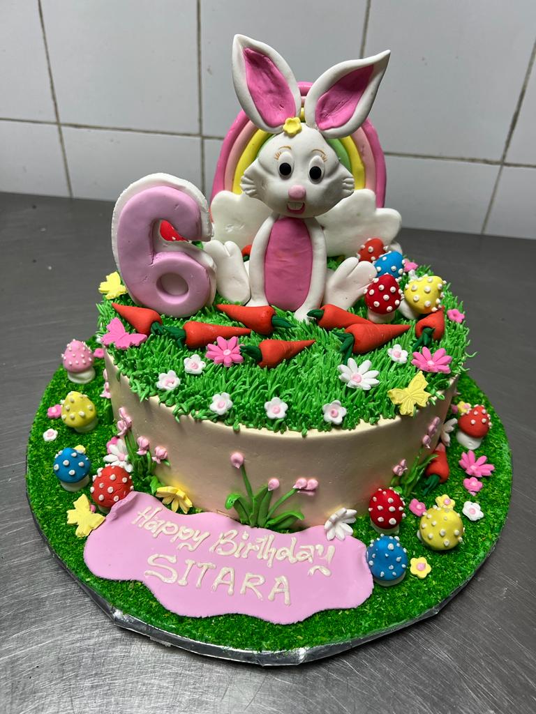 Luckerain Easter Bunny Easter Egg Cake Decoration Cake Topper Party Dessert  Rabbit Decoration Birthday Party Baby shower Baking Supplies : Amazon.in:  Grocery & Gourmet Foods