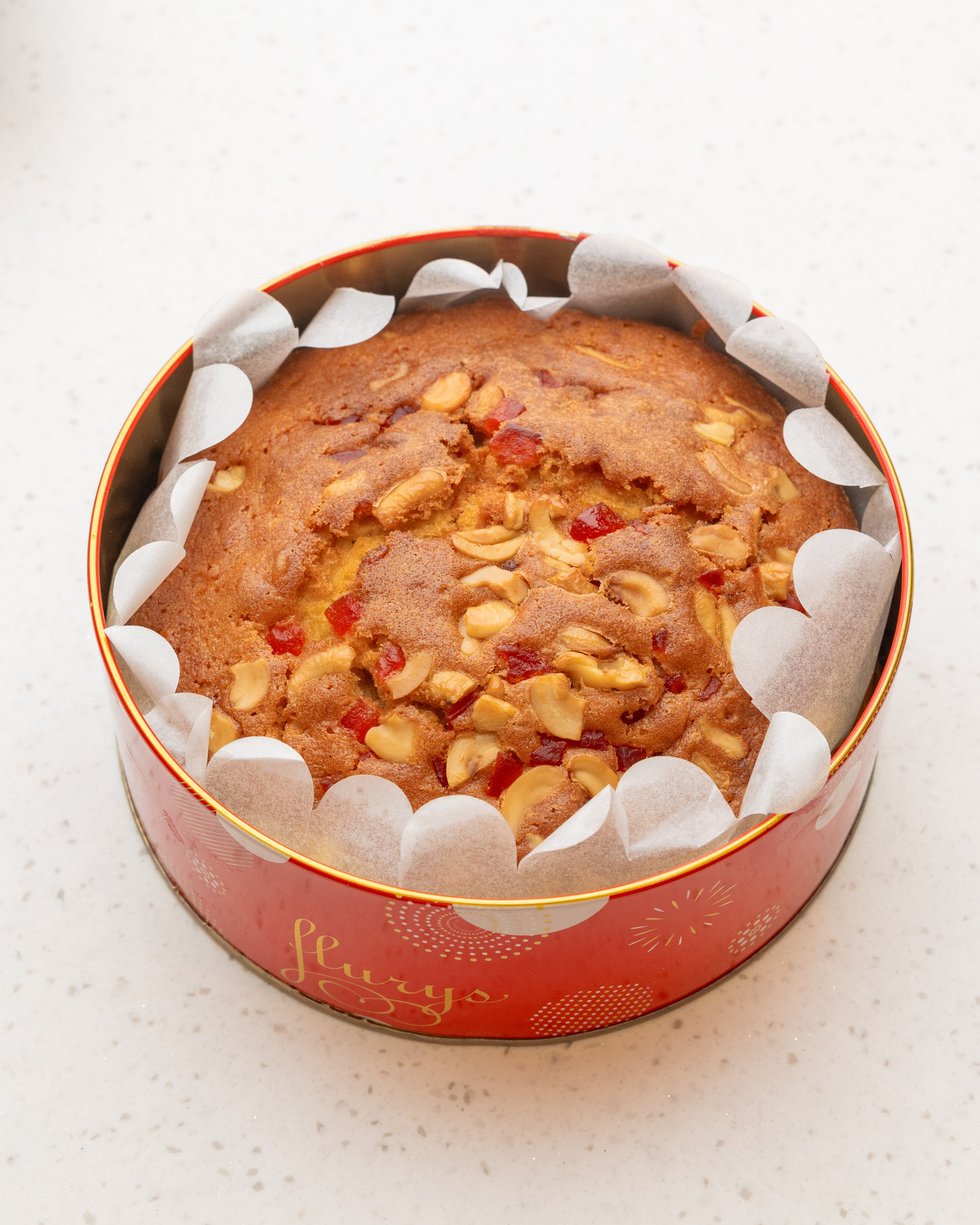 Order Vanilla Dry Fruit Cake in Tin at Best Prices Flurys